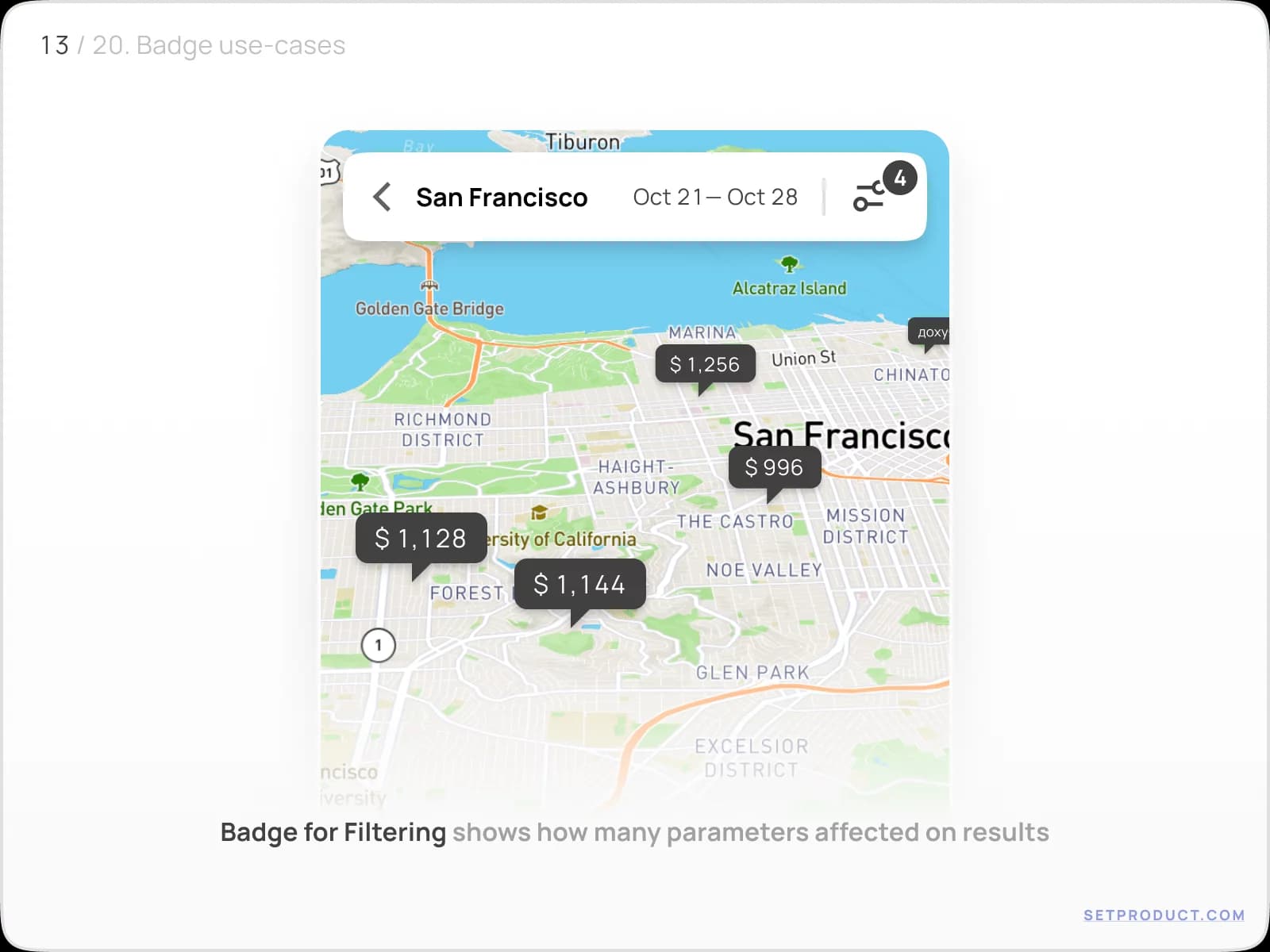 Badge UI design exploration