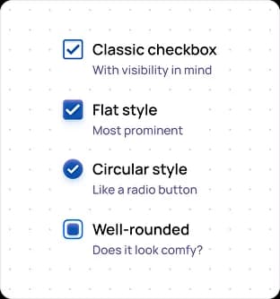 Checkbox UI design tutorial – Checkmark Design