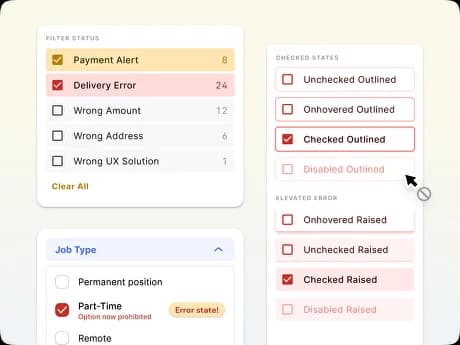 Checkbox UI design & Usability tips – Error Handling