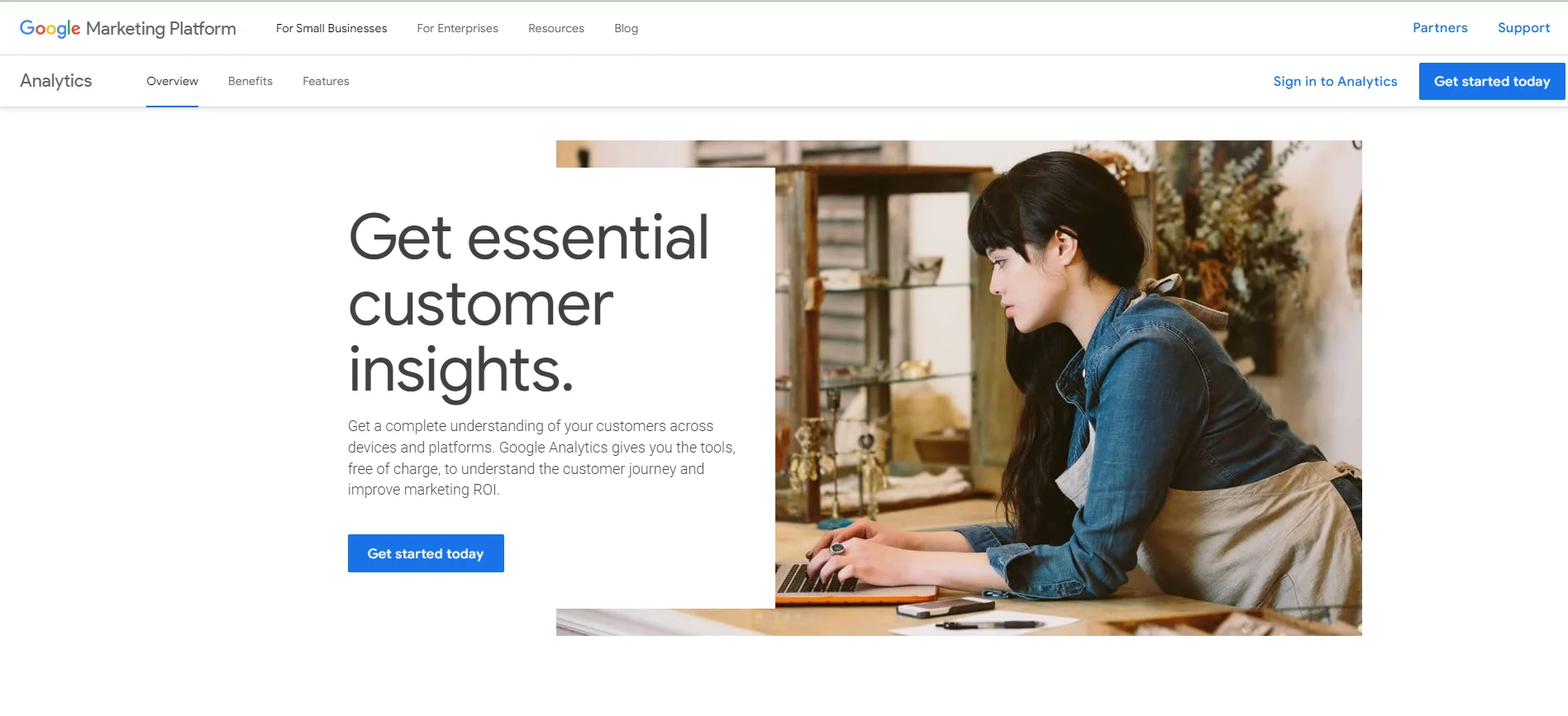 Image from Google Analytics