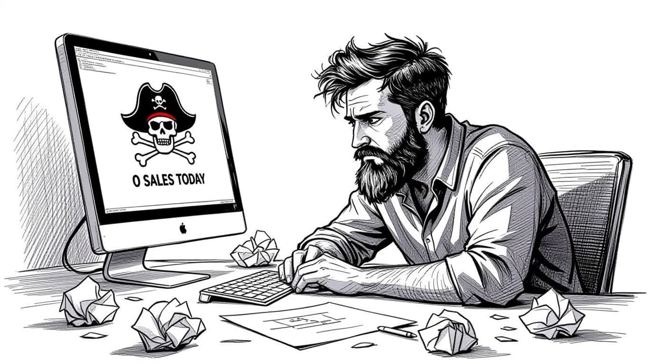 The pirates weren’t even hiding. They’d tag us in their posts. “Check this free DesignIt clone!”