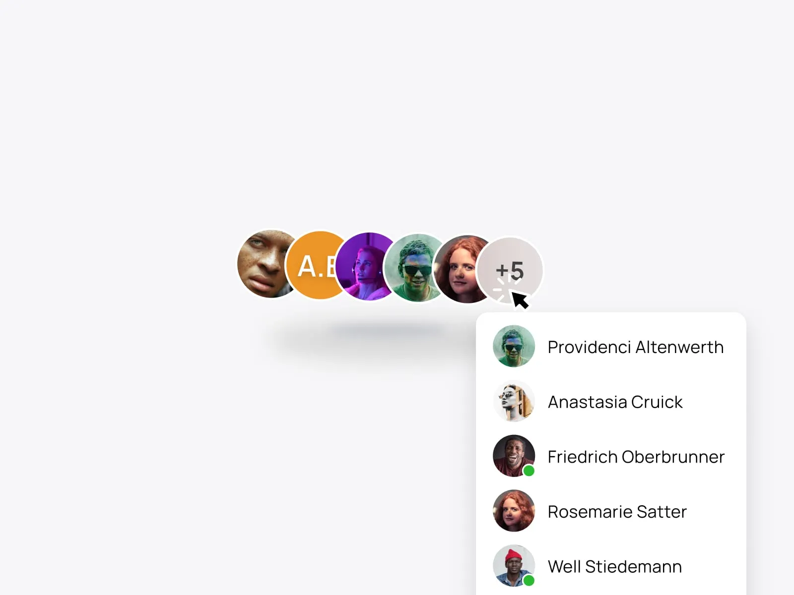 Userpic UI design: Tutorial for Avatar states, anatomy, usability