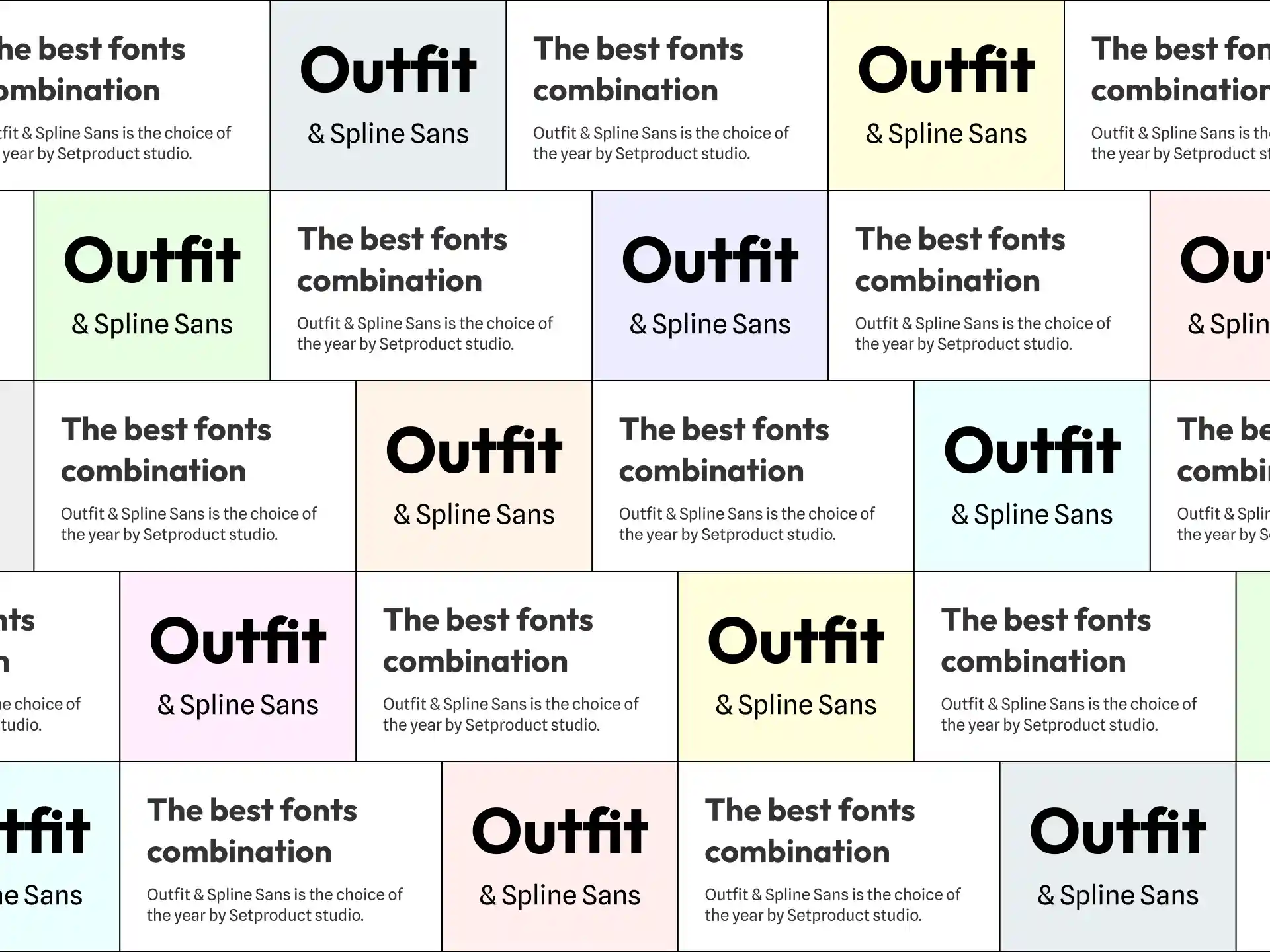 The best 2023 fonts pairing for app design, website, or presentation