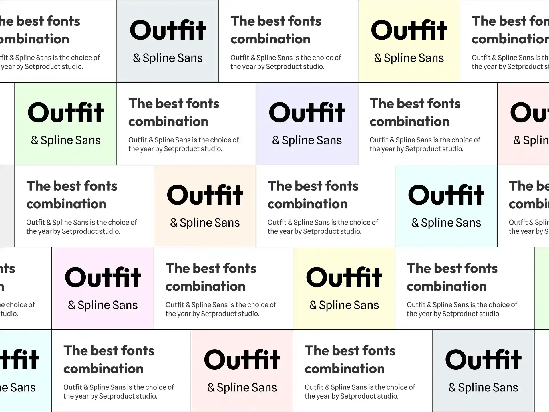 The best 2023 fonts pairing for app design, website, or presentation