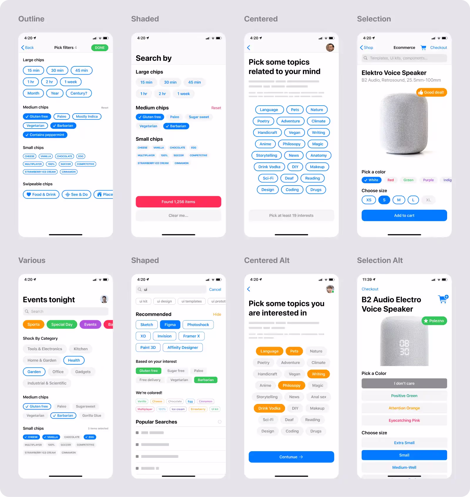 Expert advice: Choosing right Figma UI kit for iOS mobile app design