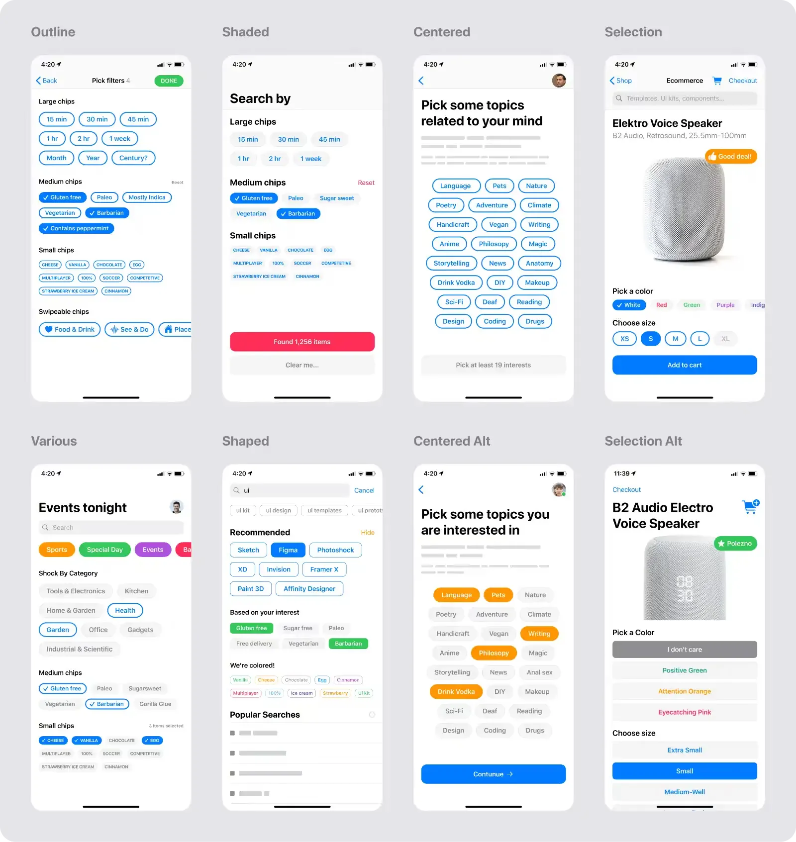 Expert advice: Choosing right Figma UI kit for iOS mobile app design