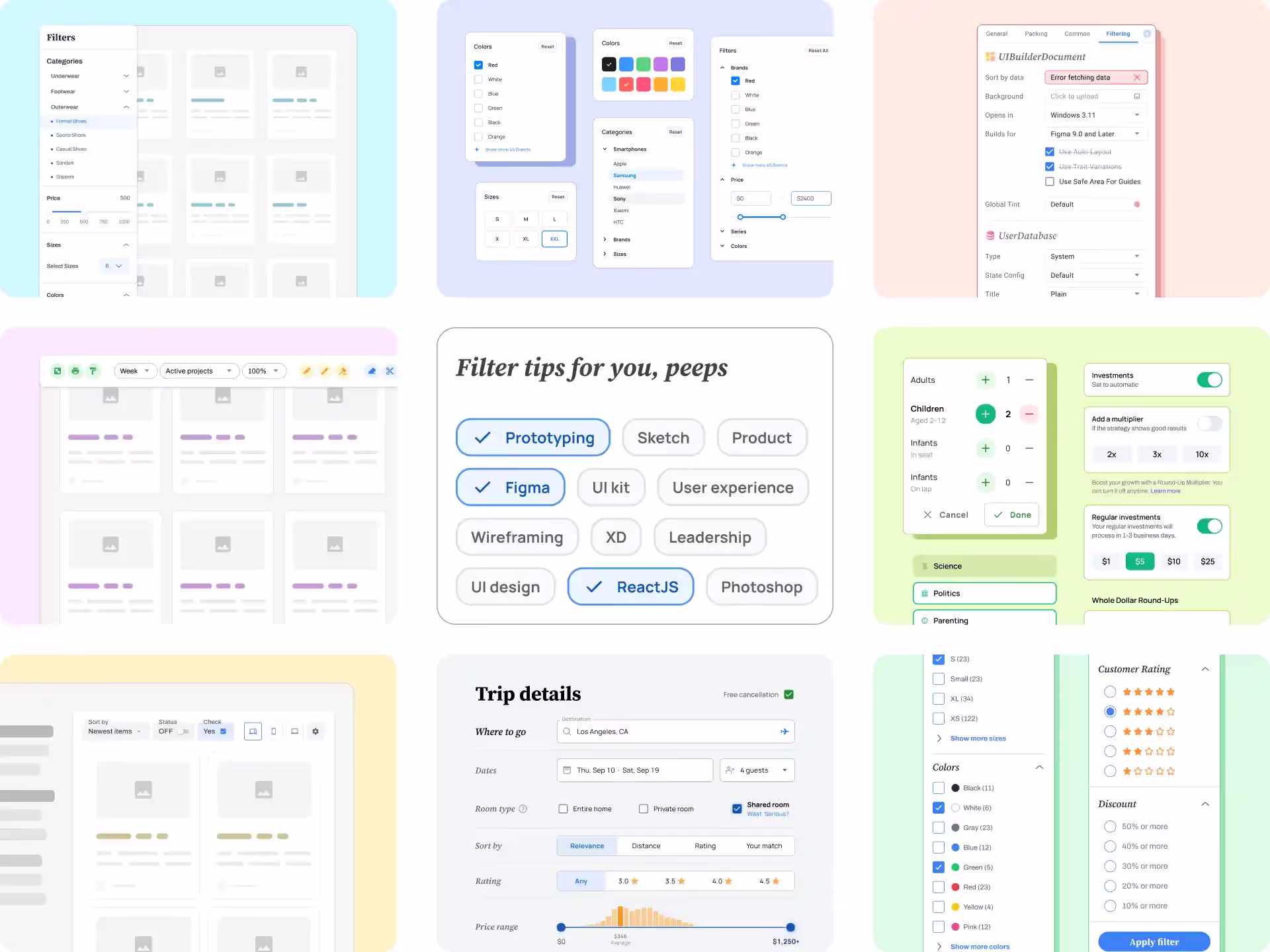 Filter UI Design: Tips and best practices for filtering UX flow