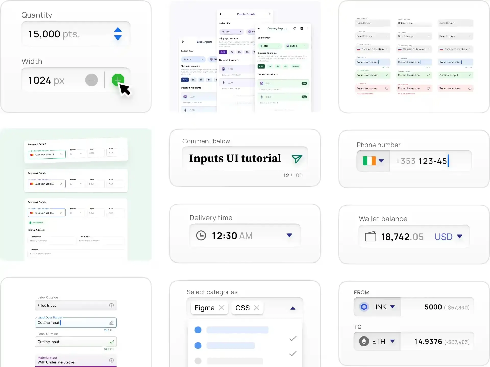 Input UI Design – Optimize data forms UX with expertly crafted text fields
