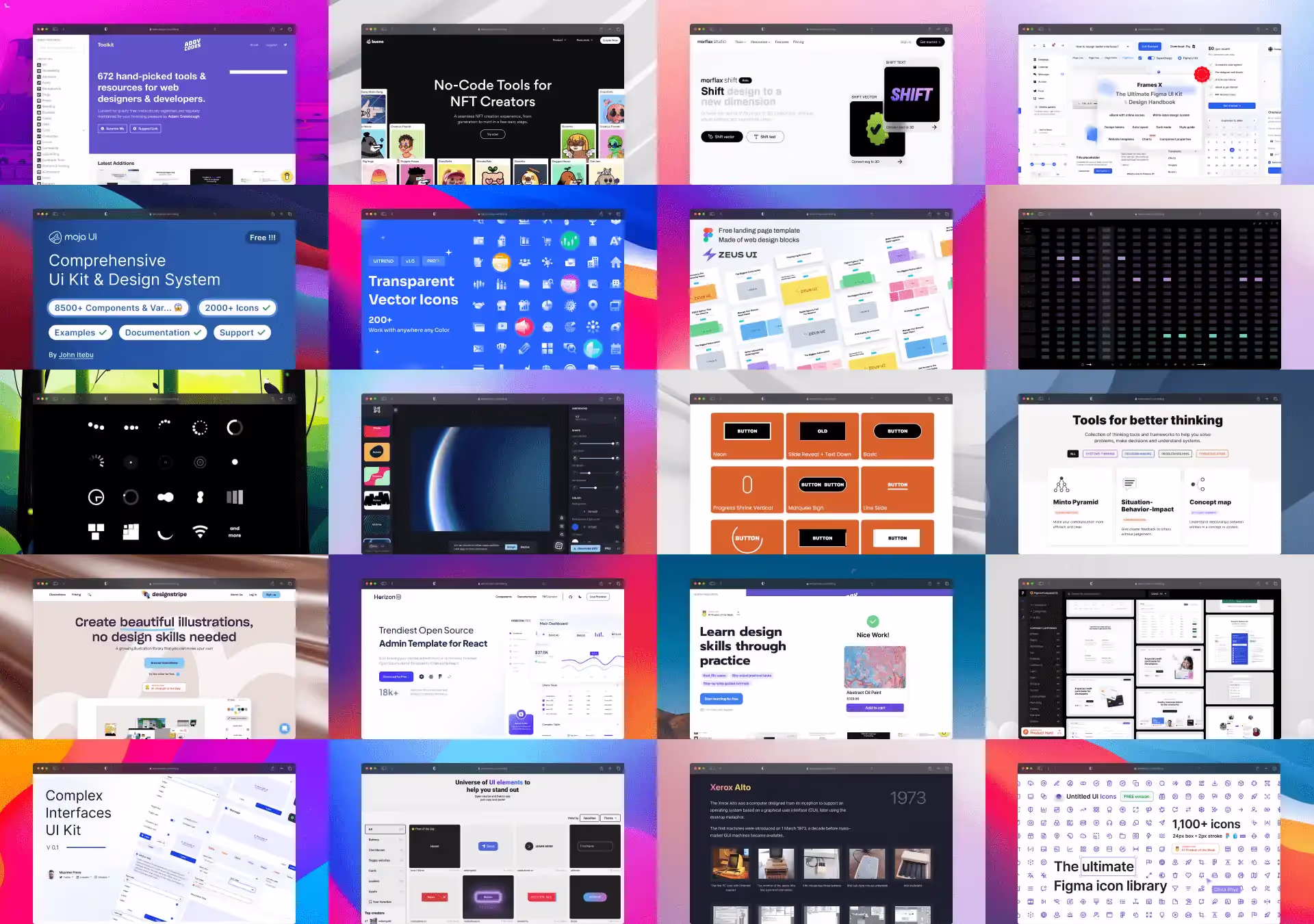 Best 20 design resources for startups, developers and designers