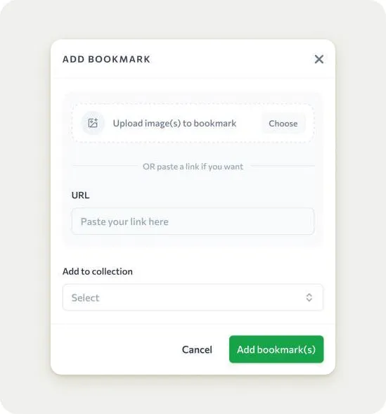 creating a more ergonomic layout for the upload UI component