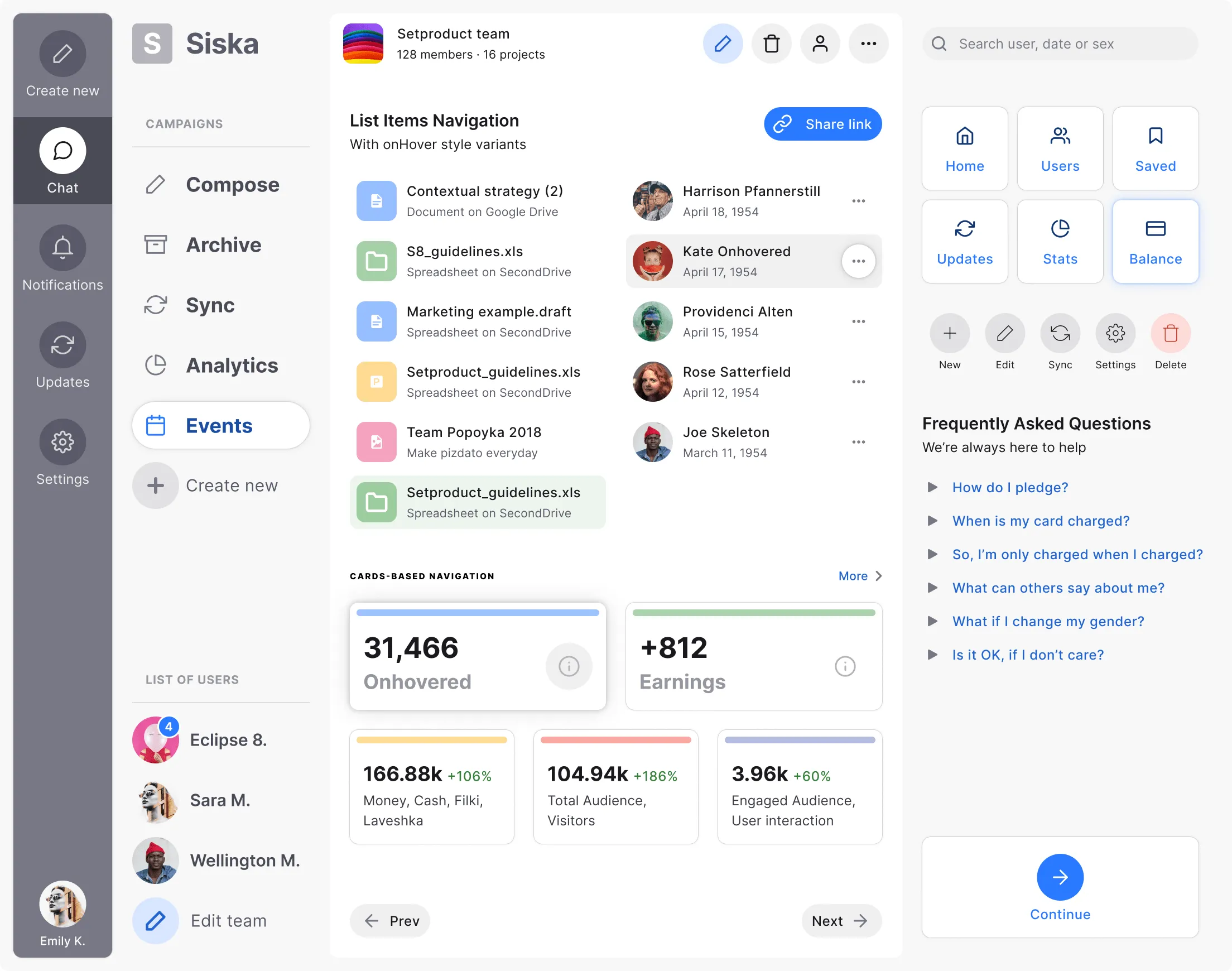 Figma design system - Navigation UI kit