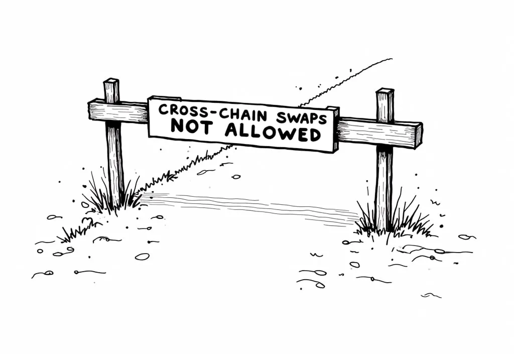 The cross-chain barrier of traditional swaps. Thorswap enters the scene