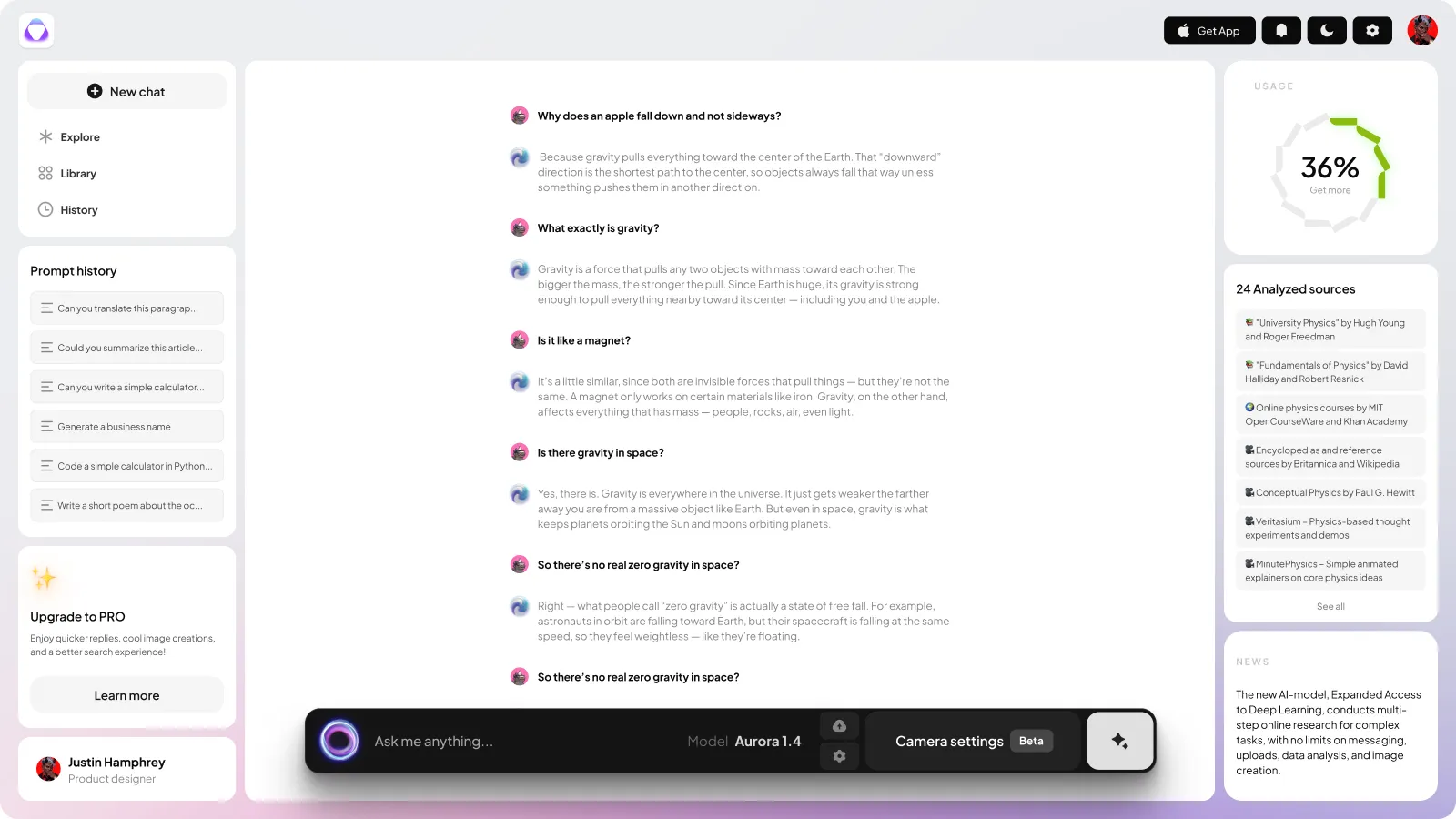 The chat interface for conversations that make sense