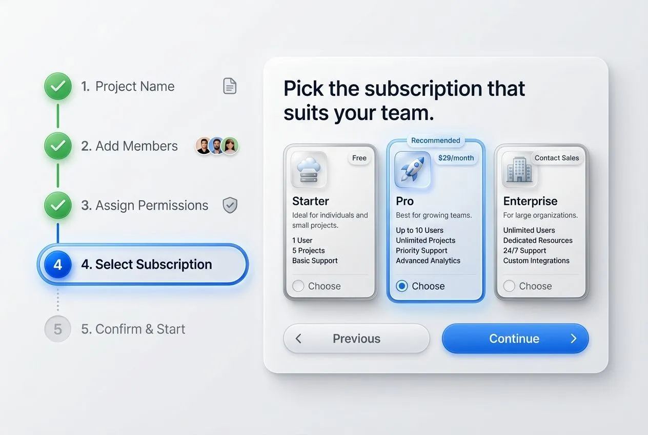 Let’s recap the key elements to verify in your final Steps UI implementation
