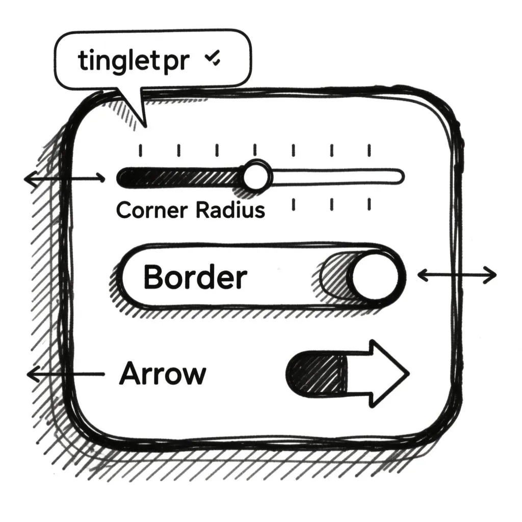 Tooltip UI design theming ideas
