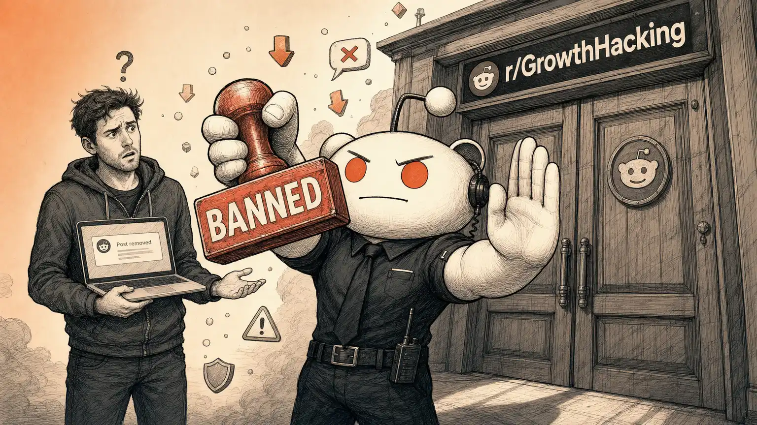 A founder reading Reddit threads to find early users for a new product