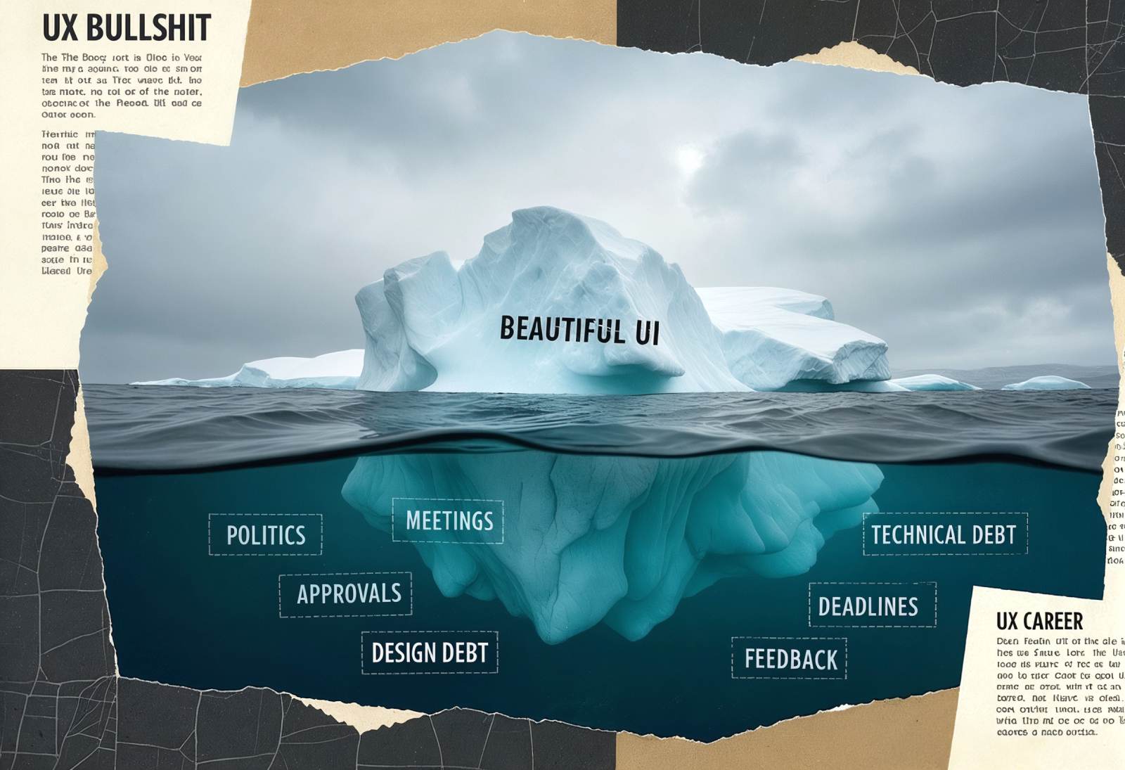 Real UX work in tech companies