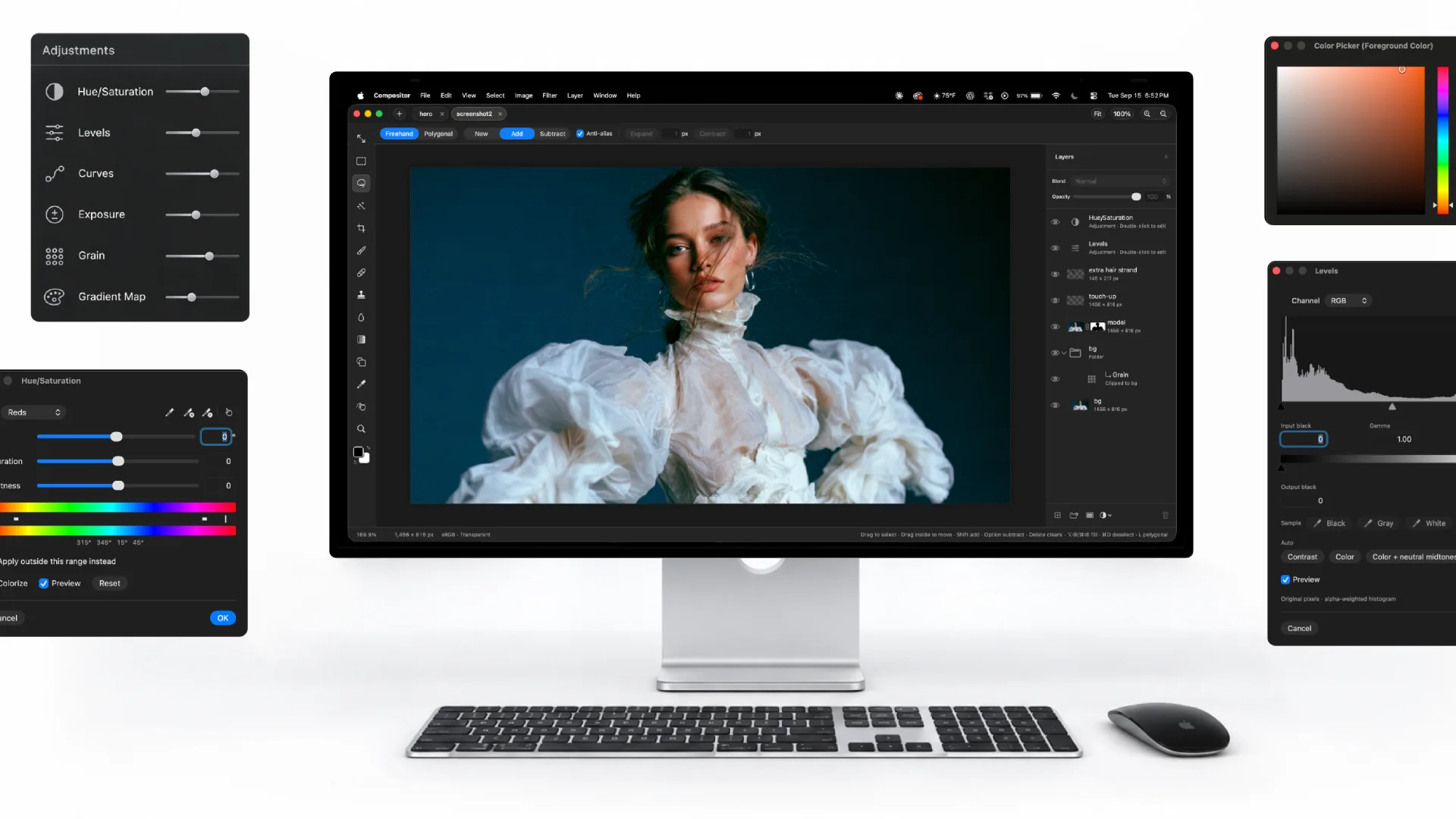 Compositor — free Photoshop alternative for macOS — code freebie