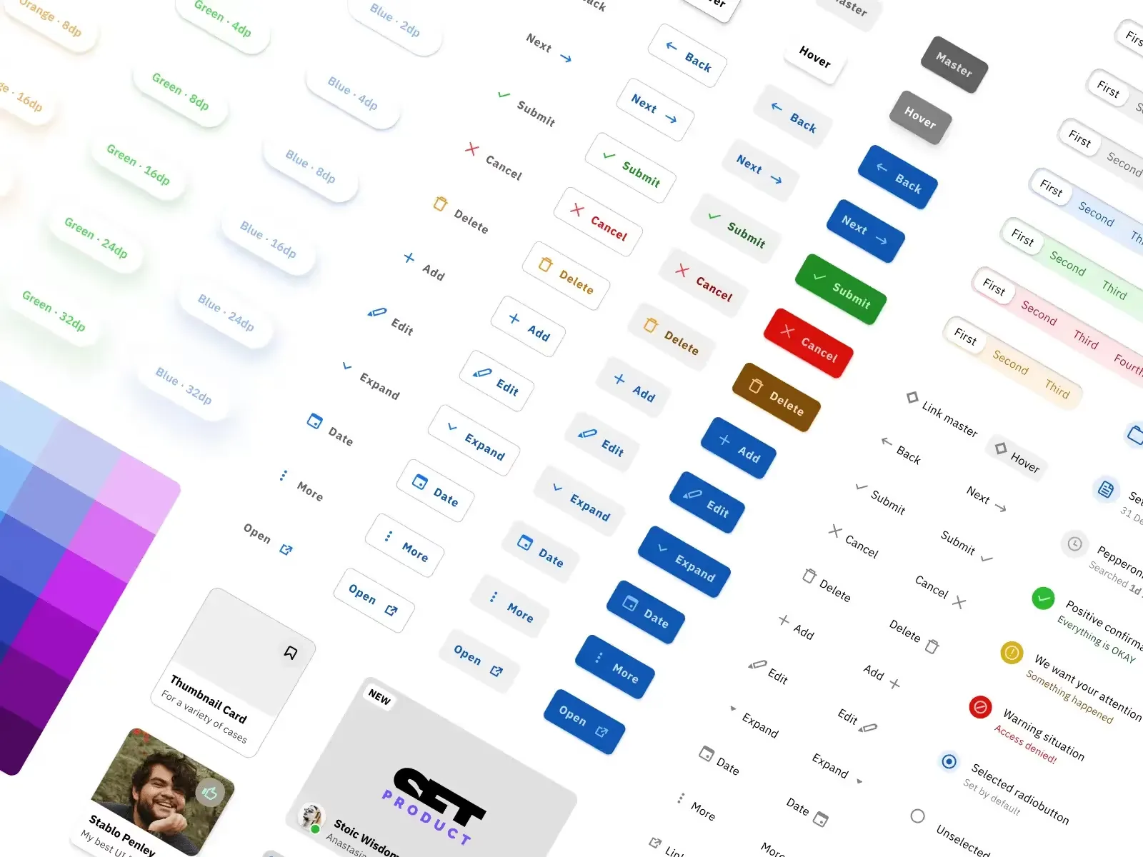 Material X Starter — Figma freebie