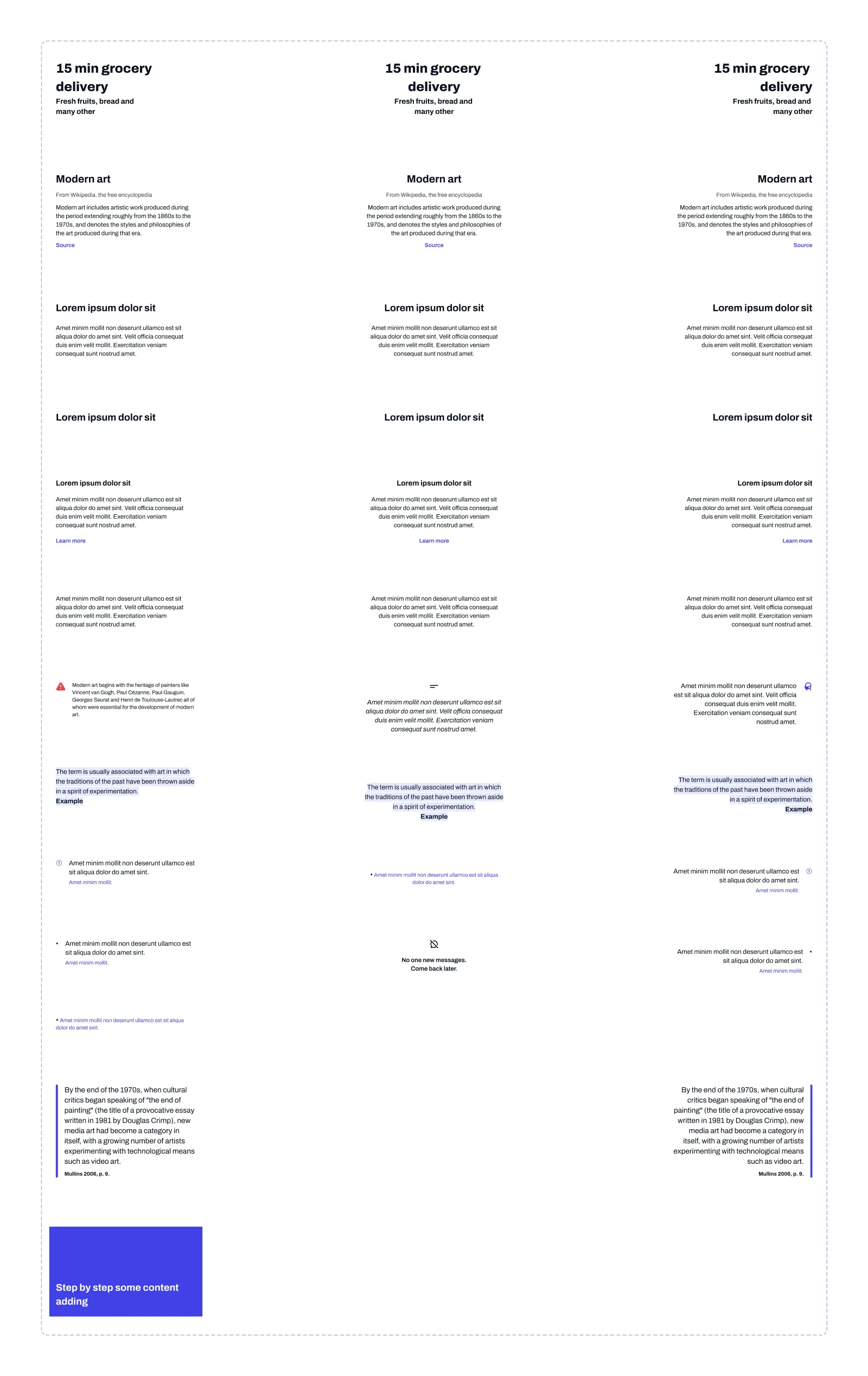 Text Styles