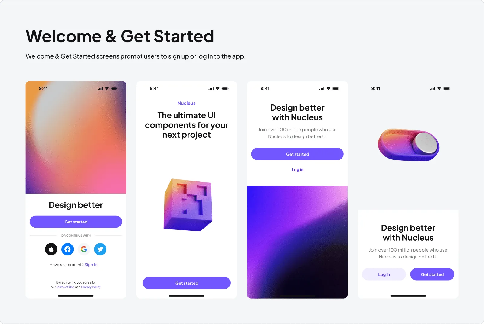 Welcome & Get Started