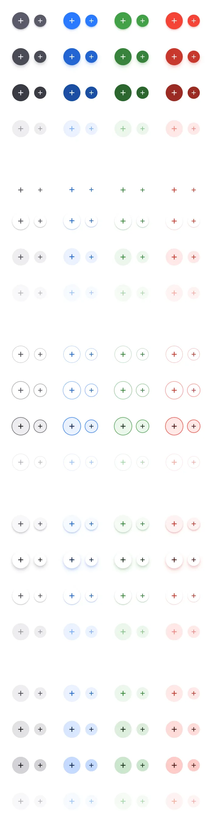 Circle Buttons