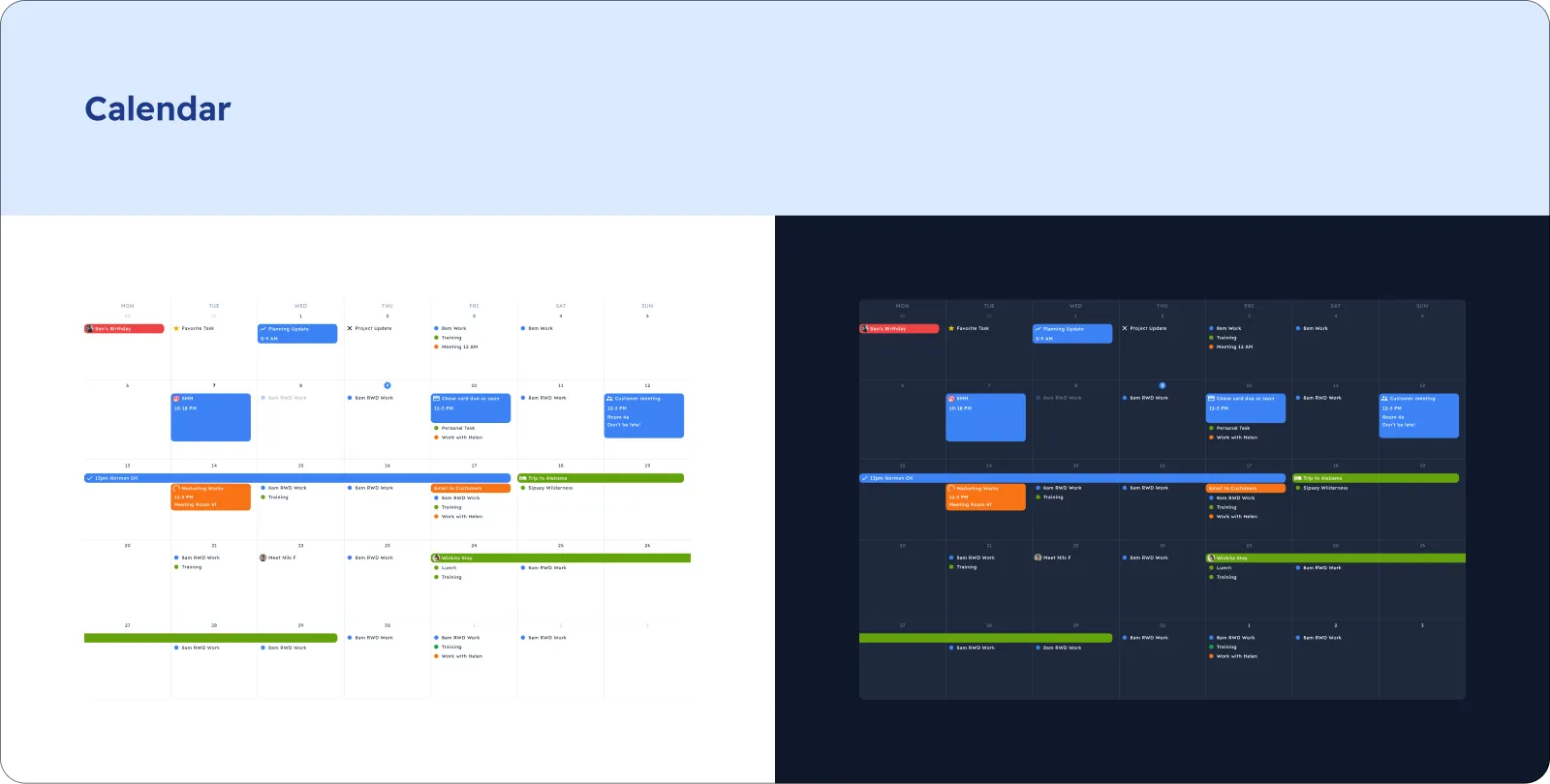 Calendar