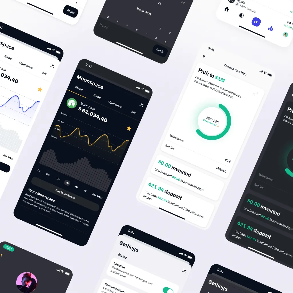 UX-driven mobile app templates
