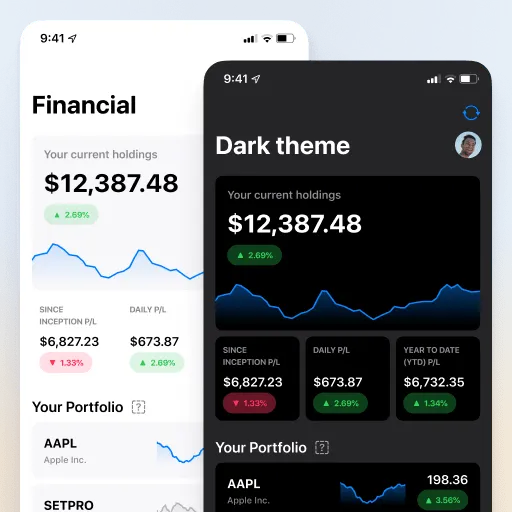 Dark theme based on Variants