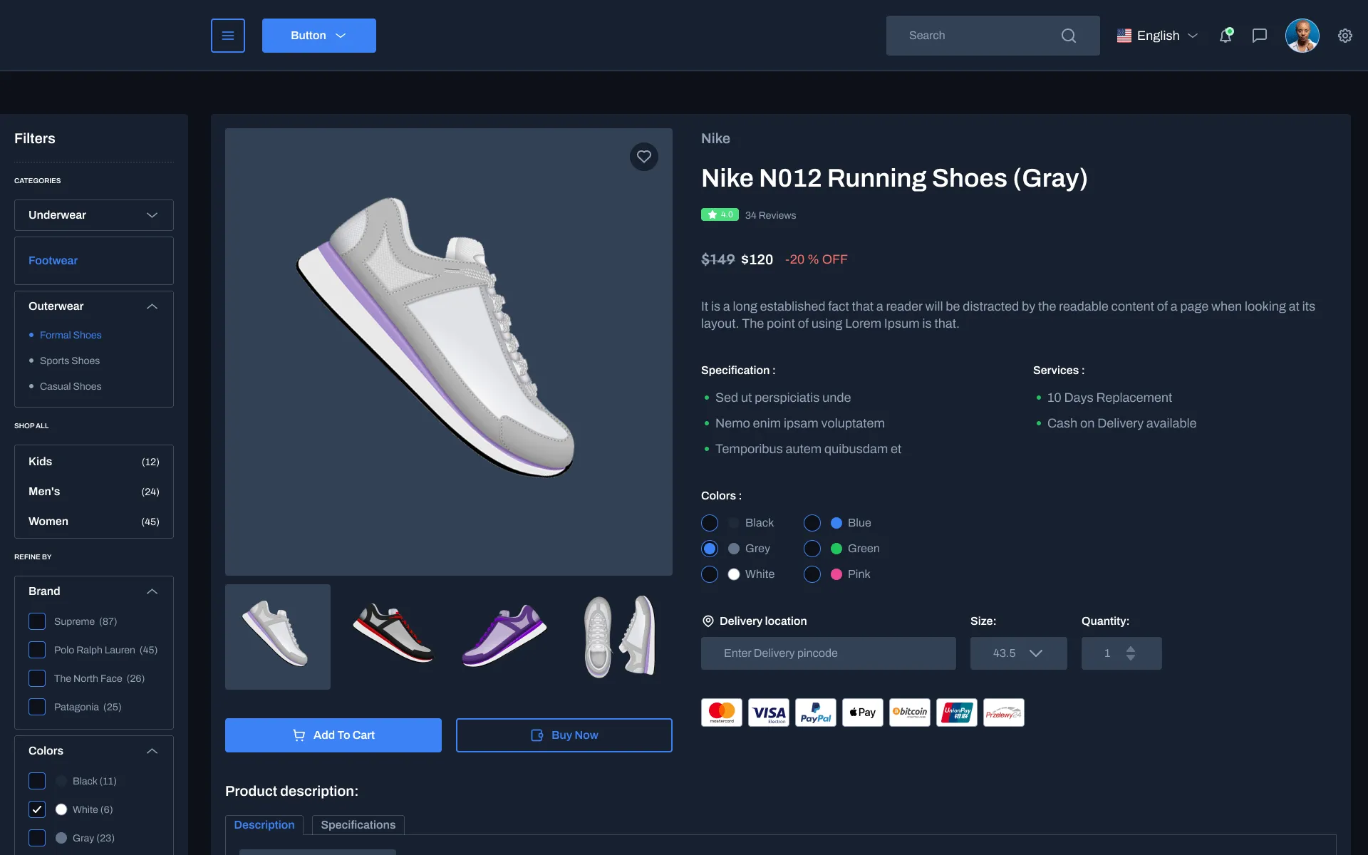 Product Dark